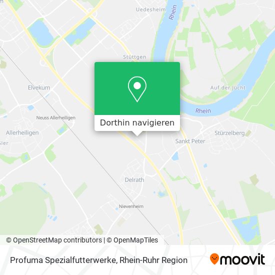 Profuma Spezialfutterwerke Karte