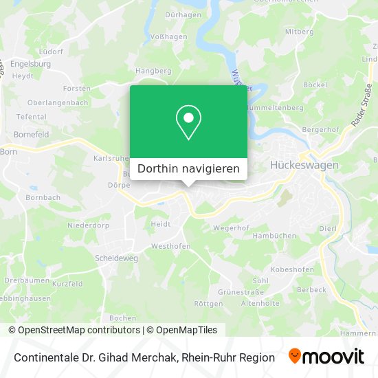 Continentale Dr. Gihad Merchak Karte