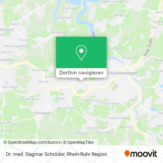 Dr. med. Dagmar Schröder Karte