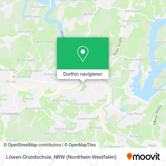 Löwen-Grundschule Karte