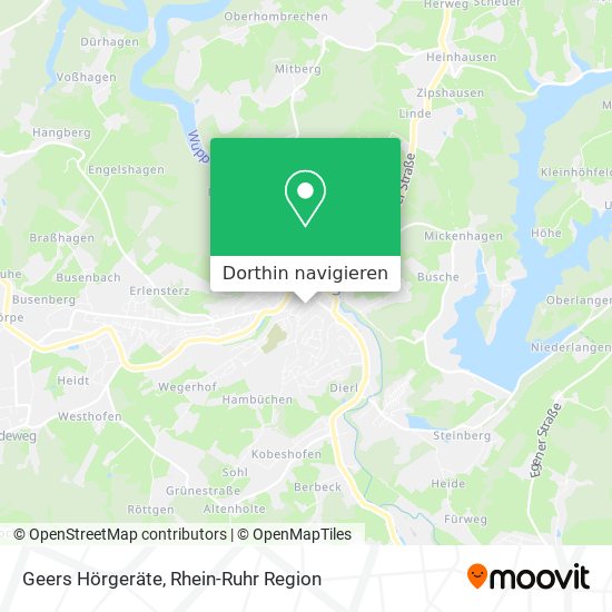 Geers Hörgeräte Karte