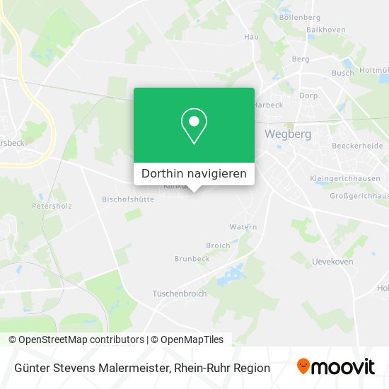 Günter Stevens Malermeister Karte