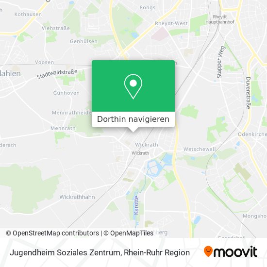 Jugendheim Soziales Zentrum Karte