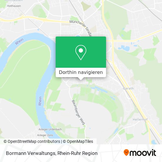 Bormann Verwaltungs Karte