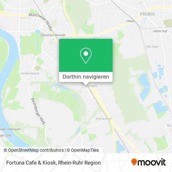 Fortuna Cafe & Kiosk Karte