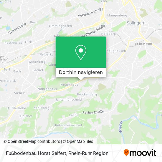 Fußbodenbau Horst Seifert Karte