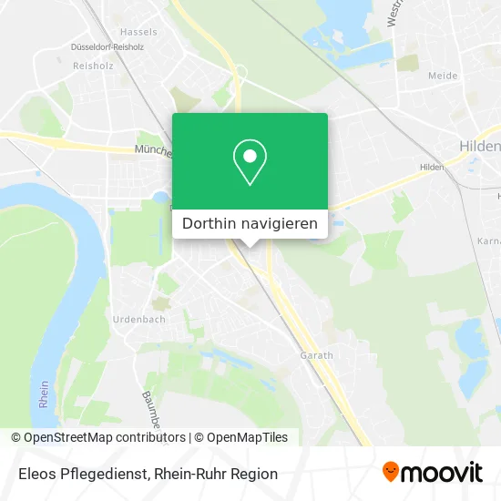 Eleos Pflegedienst Karte