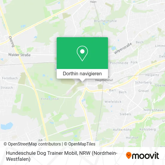 Hundeschule Dog Trainer Mobil Karte