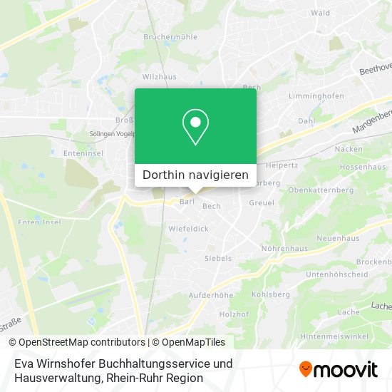 Eva Wirnshofer Buchhaltungsservice und Hausverwaltung Karte