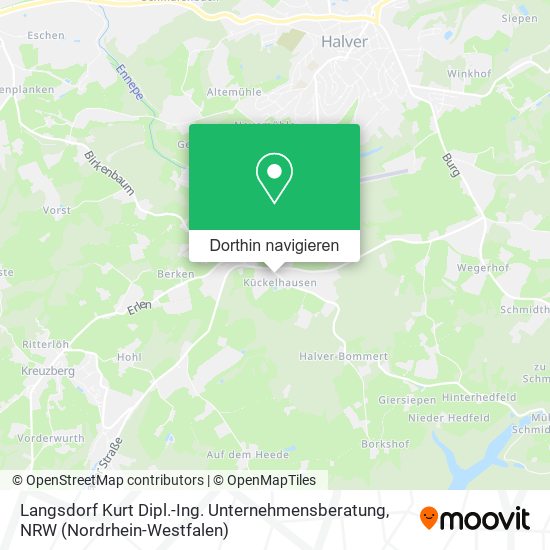Langsdorf Kurt Dipl.-Ing. Unternehmensberatung Karte