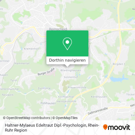 Haltner-Mylaeus Edeltraut Dipl.-Psychologin Karte