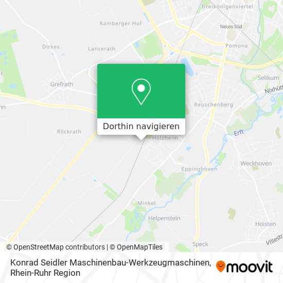 Konrad Seidler Maschinenbau-Werkzeugmaschinen Karte
