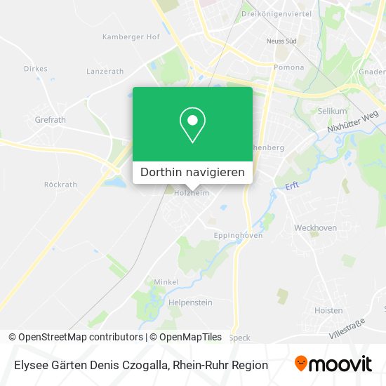 Elysee Gärten Denis Czogalla Karte