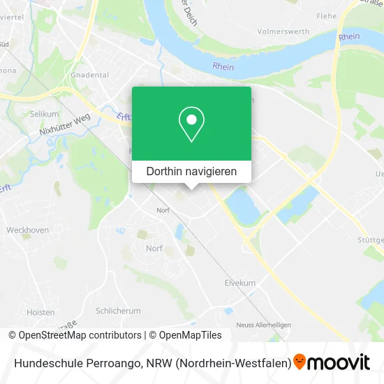 Hundeschule Perroango Karte