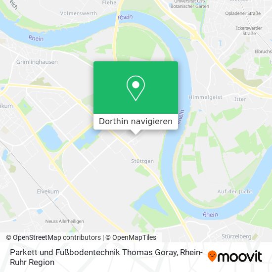 Parkett und Fußbodentechnik Thomas Goray Karte