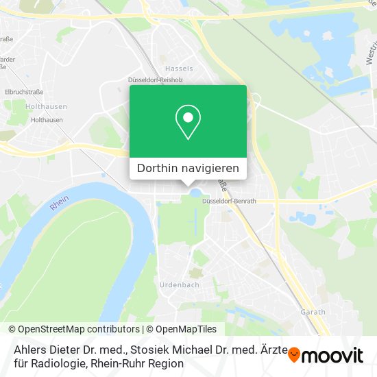Ahlers Dieter Dr. med., Stosiek Michael Dr. med. Ärzte für Radiologie Karte