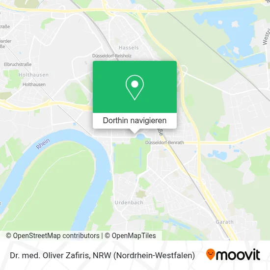 Dr. med. Oliver Zafiris Karte