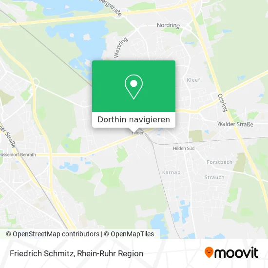 Friedrich Schmitz Karte