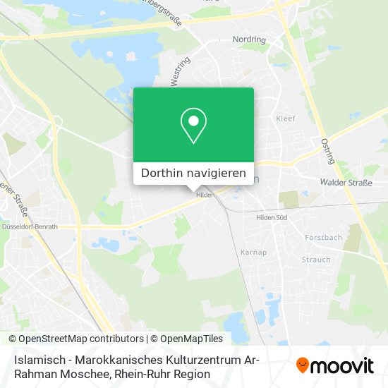 Islamisch - Marokkanisches Kulturzentrum Ar-Rahman Moschee Karte