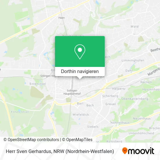 Herr Sven Gerhardus Karte