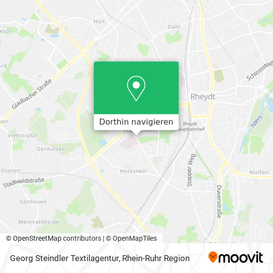 Georg Steindler Textilagentur Karte