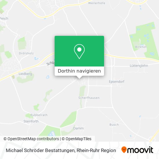 Michael Schröder Bestattungen Karte