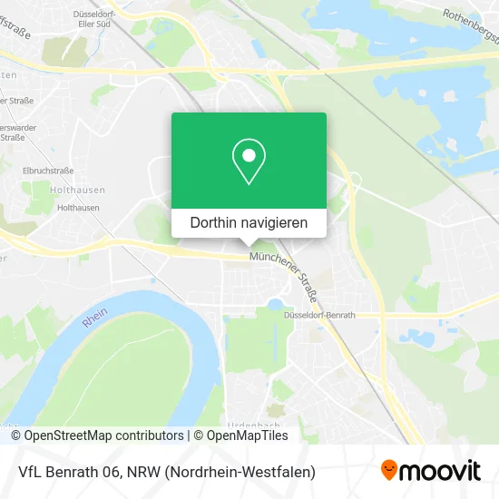 VfL Benrath 06 Karte