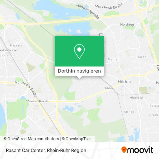 Rasant Car Center Karte