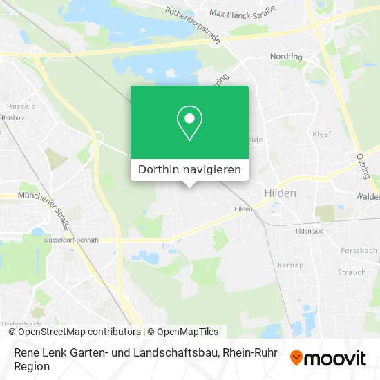 Rene Lenk Garten- und Landschaftsbau Karte