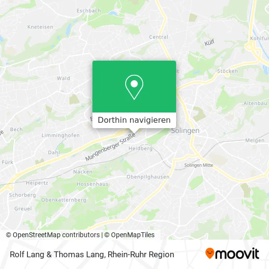 Rolf Lang & Thomas Lang Karte