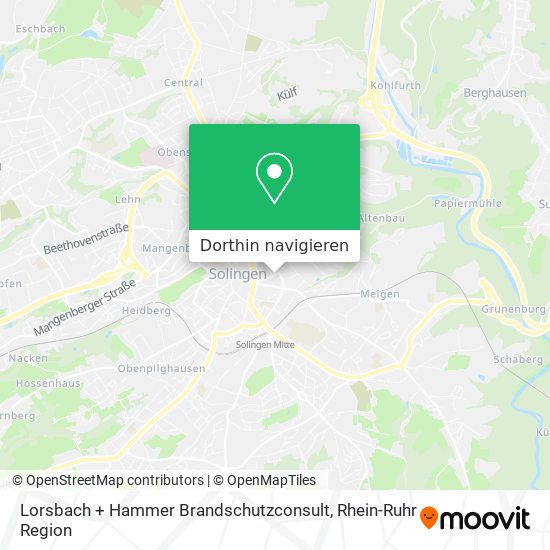 Lorsbach + Hammer Brandschutzconsult Karte