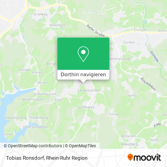 Tobias Ronsdorf Karte