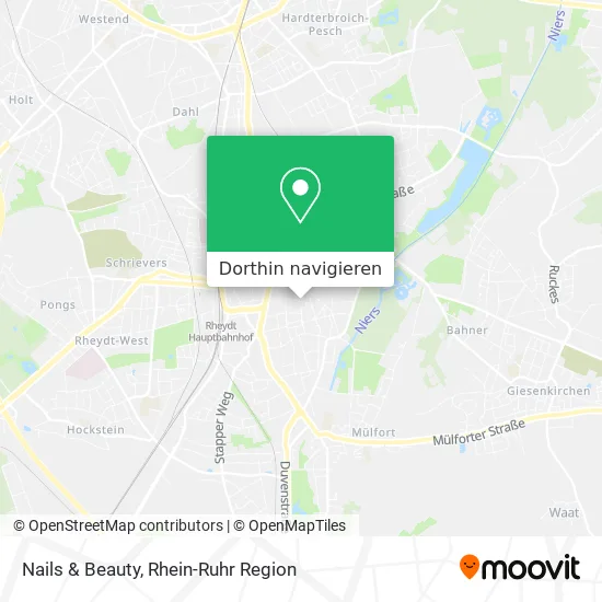 Nails & Beauty Karte