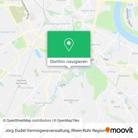 Jörg Dudel Vermögensverwaltung Karte