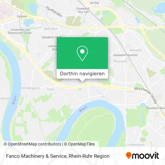 Fanco Machinery & Service Karte