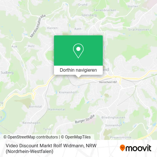 Video Discount Markt Rolf Widmann Karte