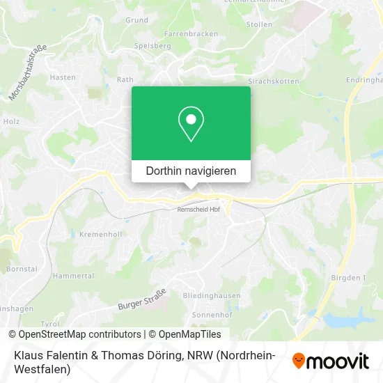 Klaus Falentin & Thomas Döring Karte