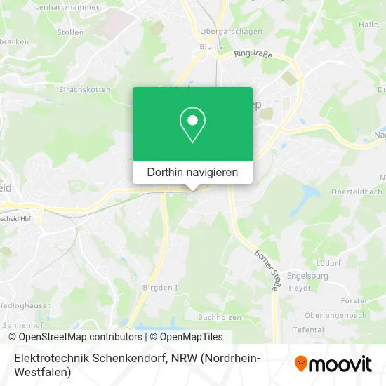 Elektrotechnik Schenkendorf Karte