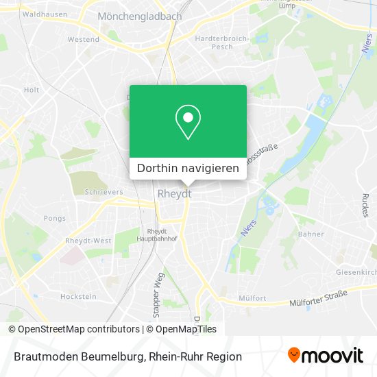 Brautmoden Beumelburg Karte