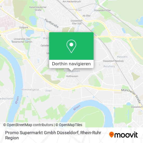 Promo Supermarkt Gmbh Düsseldorf Karte