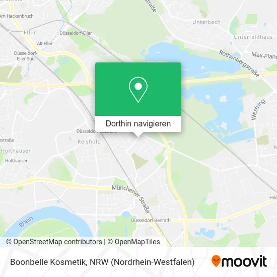 Boonbelle Kosmetik Karte