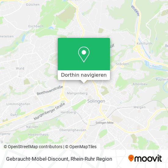 Gebraucht-Möbel-Discount Karte