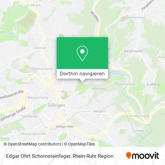 Edgar Ohrt Schornsteinfeger Karte