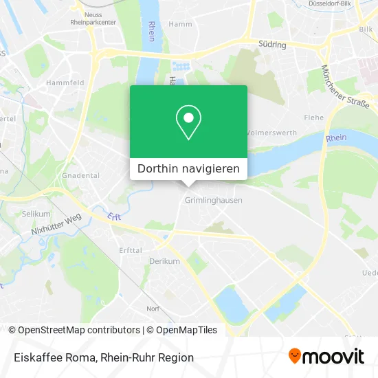 Eiskaffee Roma Karte