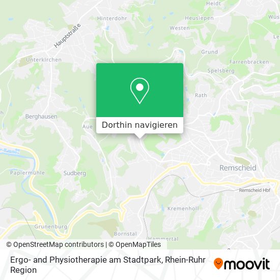 Ergo- and Physiotherapie am Stadtpark Karte