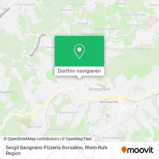 Sevgil Savignano Pizzeria Borsalino Karte
