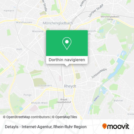 Detayls - Internet-Agentur Karte