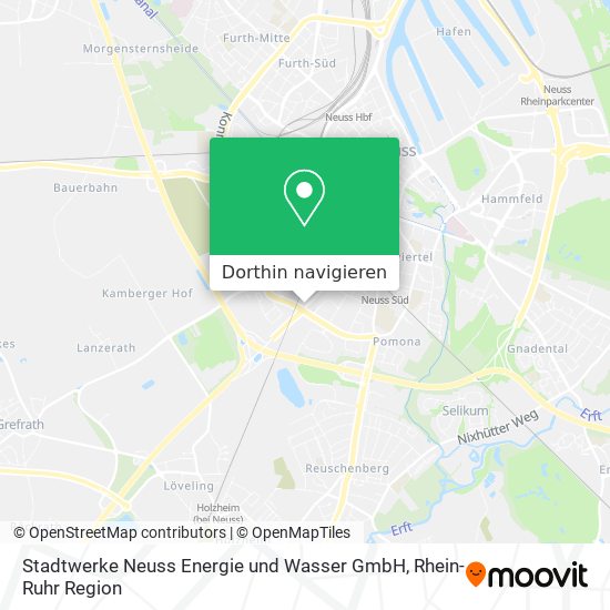 Stadtwerke Neuss Energie und Wasser GmbH Karte