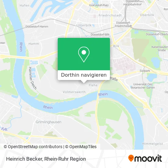 Heinrich Becker Karte