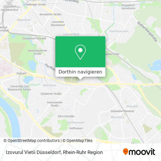 Izovurul Vietii Düsseldorf Karte